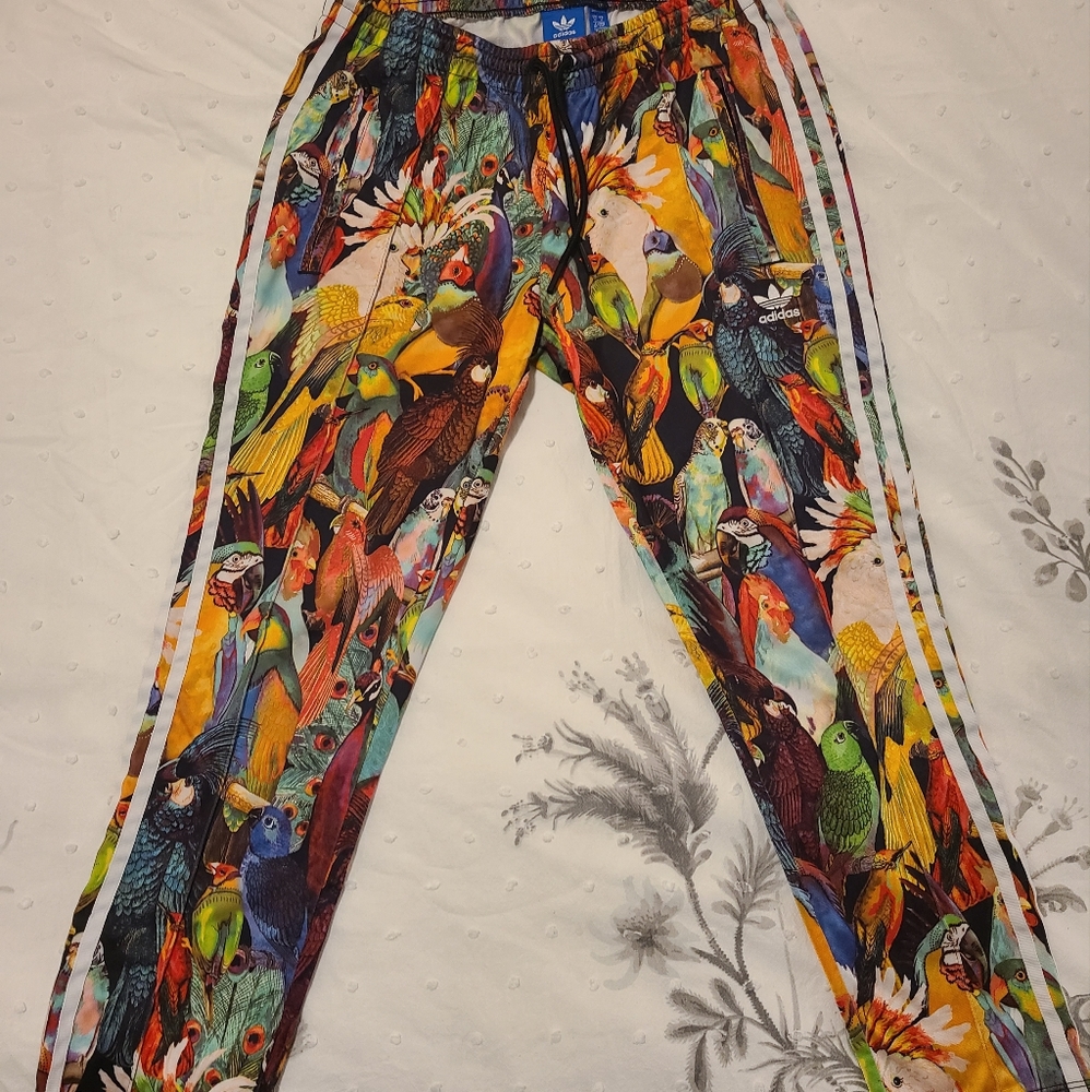 Womens Adidas Birds of Paradise Track Pants